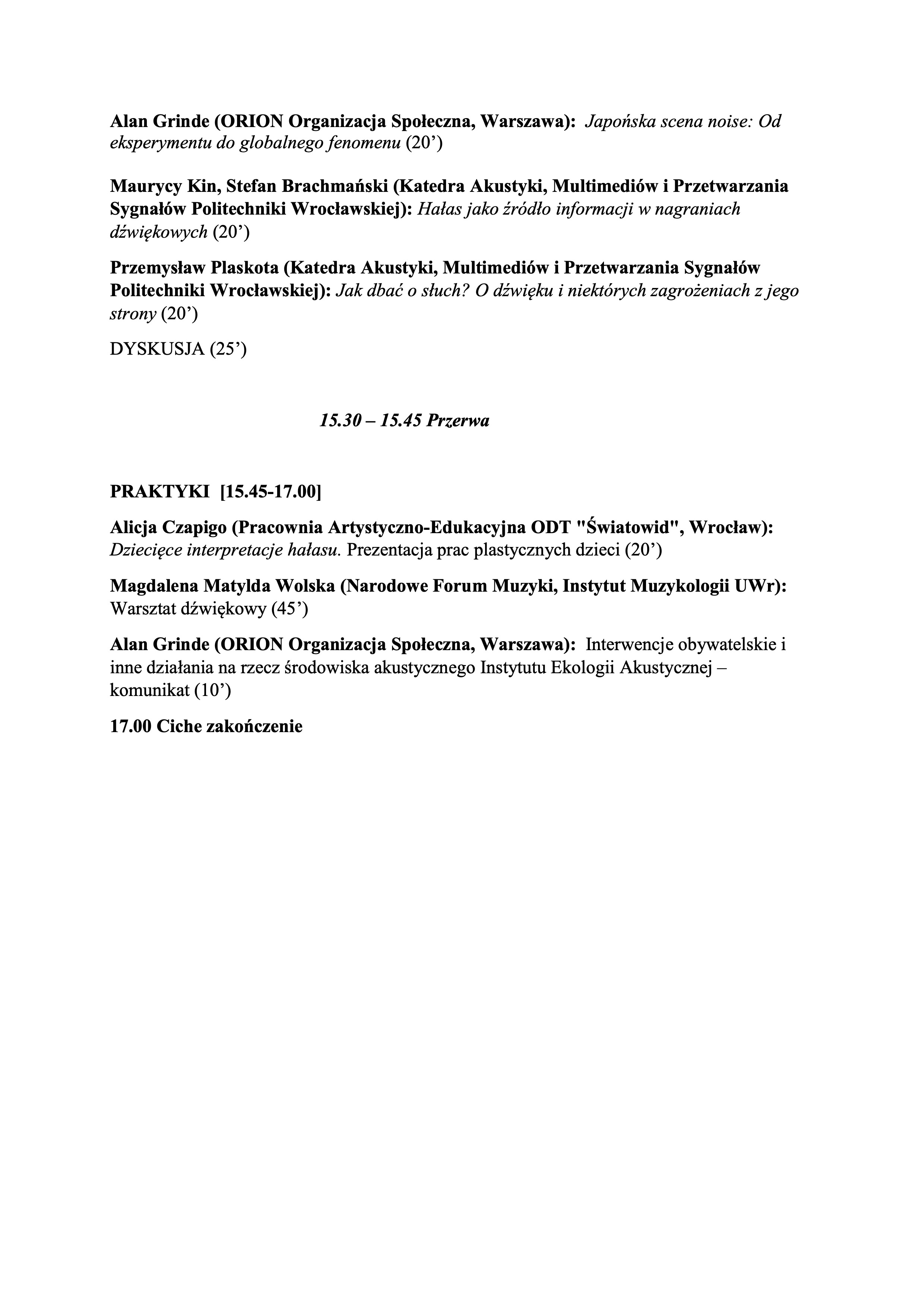 KONTEKSTY HAŁASU#2 - program_2